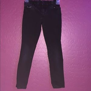 black denim jeans